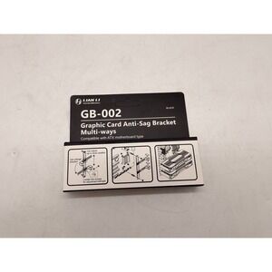 Lian Li GB-002 Black Graphic Card Anti-Sag Bracket Multi-ways Compatible